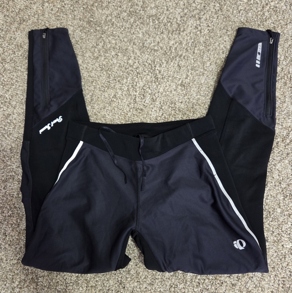Pearl Izumi 25" Fleece Cycling Tights‎ Leggings Womens XS Black - Picture 12 of 16